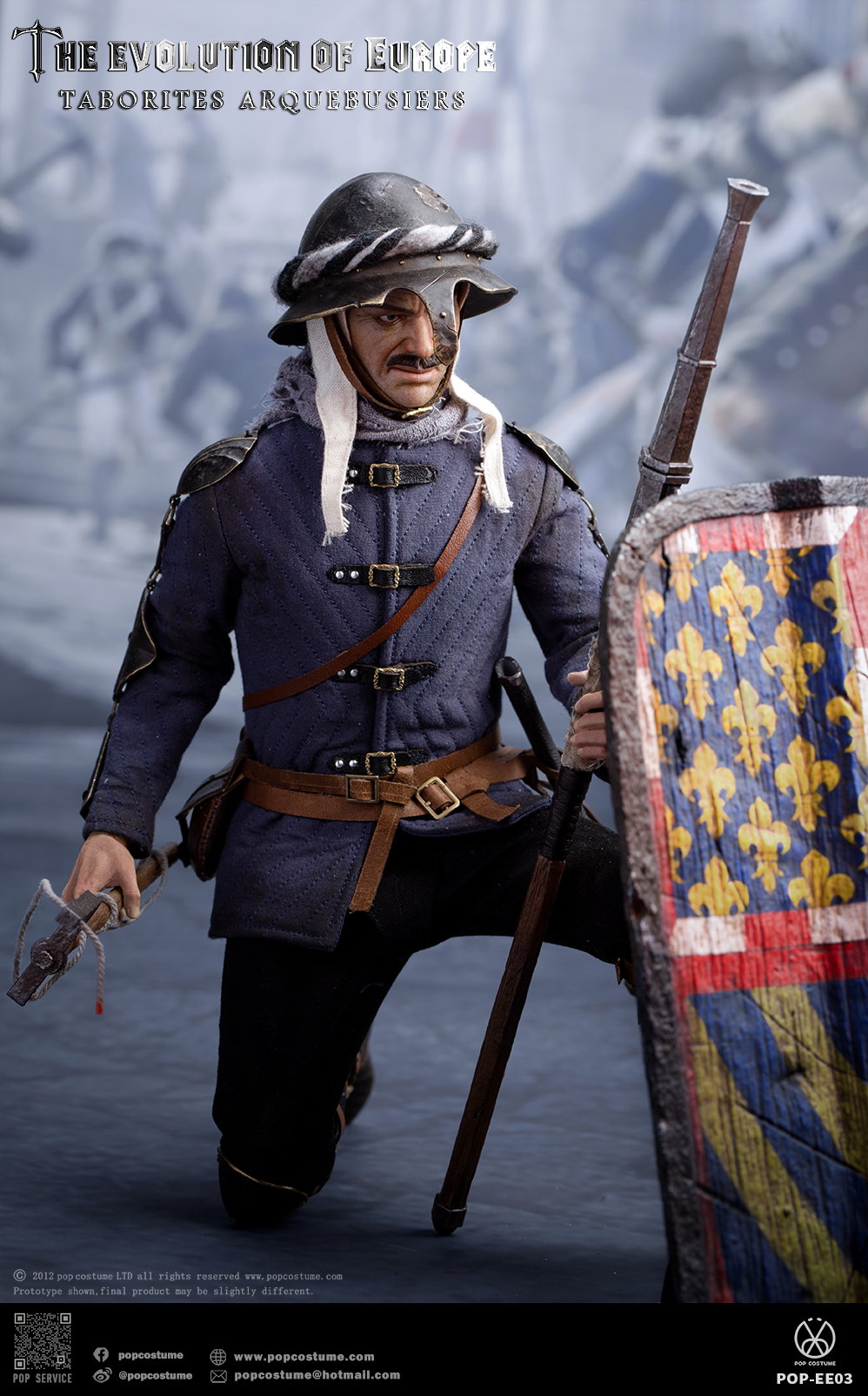 Taborites Hussite Wars 1420 Arquebusiers image 9