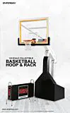 Basketball Hoop and Rack