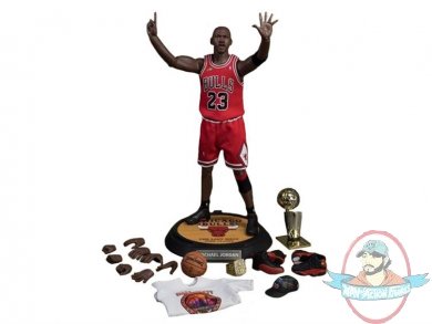Michael Jordan (Series 2) #23 Road Jersey image 2
