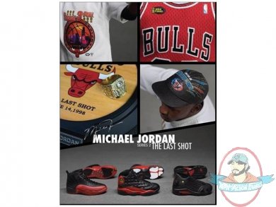 Michael Jordan (Series 2) #23 Road Jersey image 4