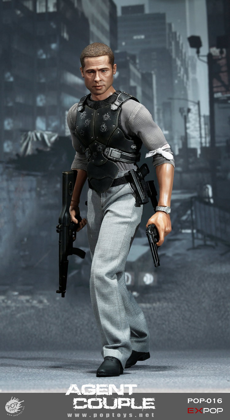 Agent Couple-Mr. Smith Movable Doll image 2