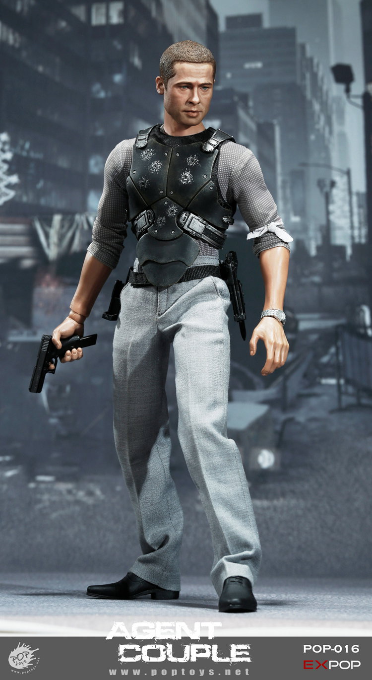 Agent Couple-Mr. Smith Movable Doll image 5