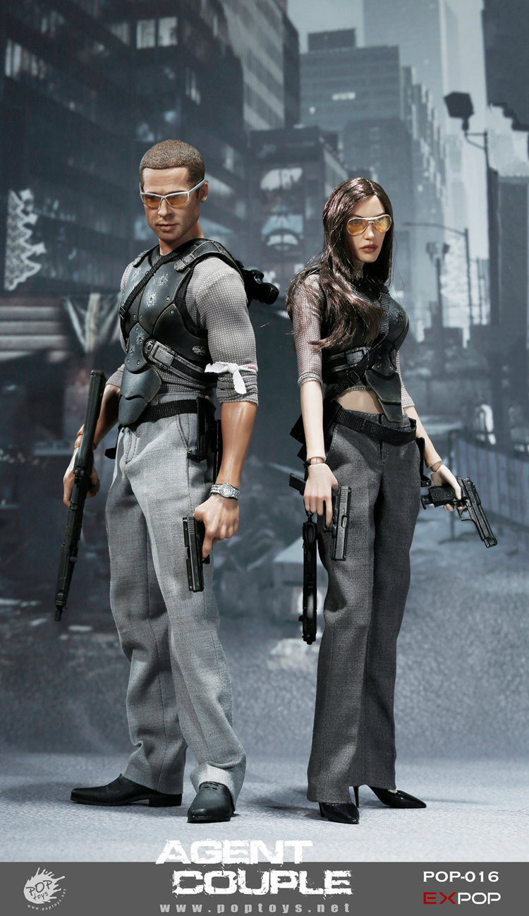 Agent Couple-Mr. Smith Movable Doll image 6