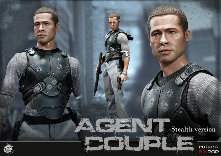 Agent Couple-Mr. Smith Movable Doll image 9