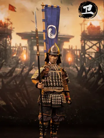 Ashigaru Trio Second Bomb Wei Ashigaru 100% Alloy Handmade Armor