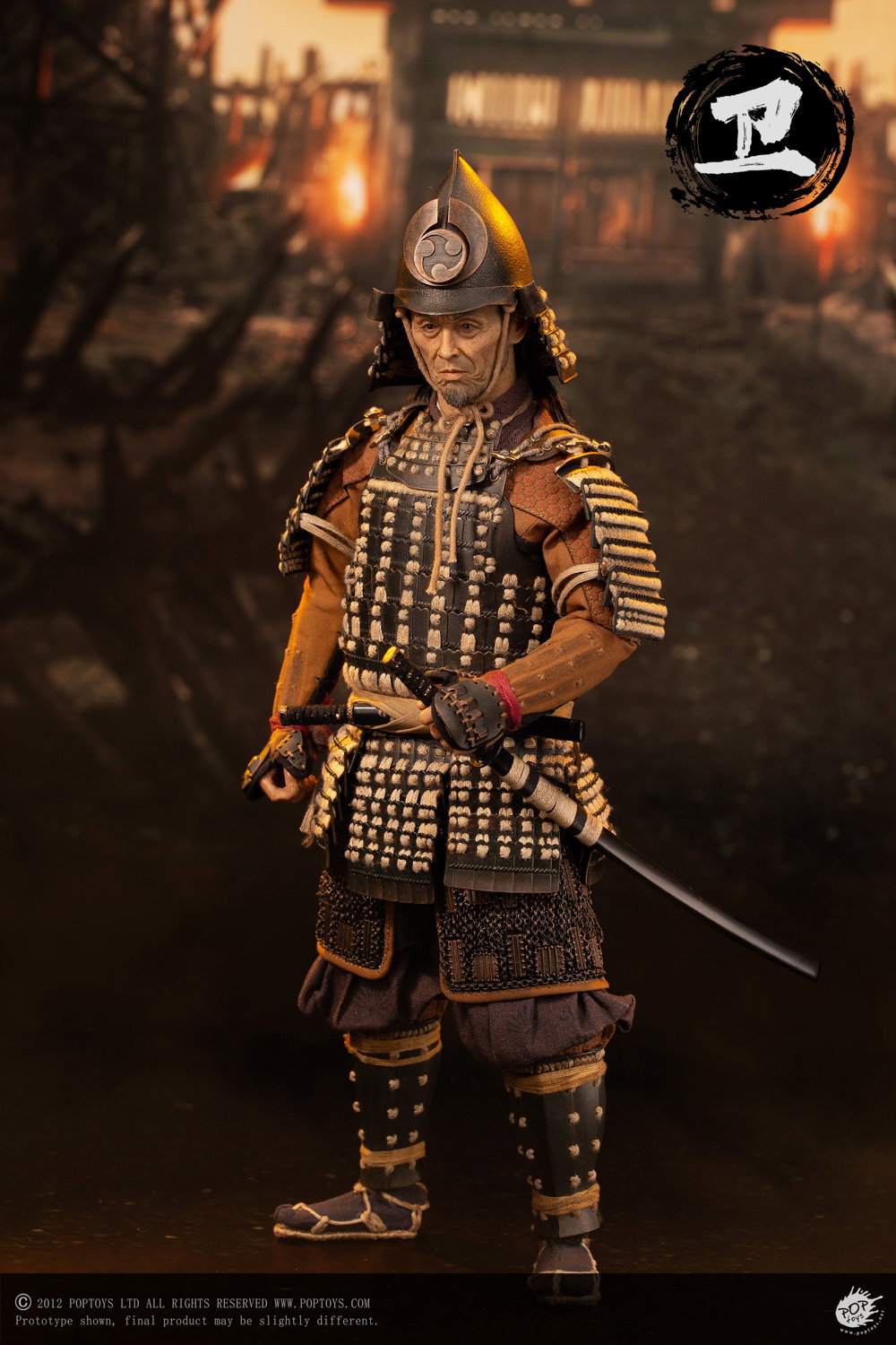 Ashigaru Trio Second Bomb Wei Ashigaru 100% Alloy Handmade Armor image 9