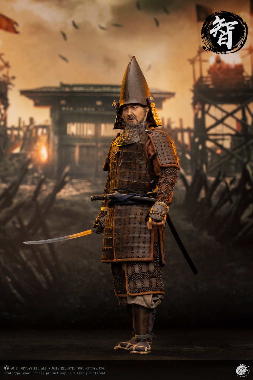 Ashigaru Trio Second Bomb Zhi Ashigaru 100% Alloy Handmade Armor image 4