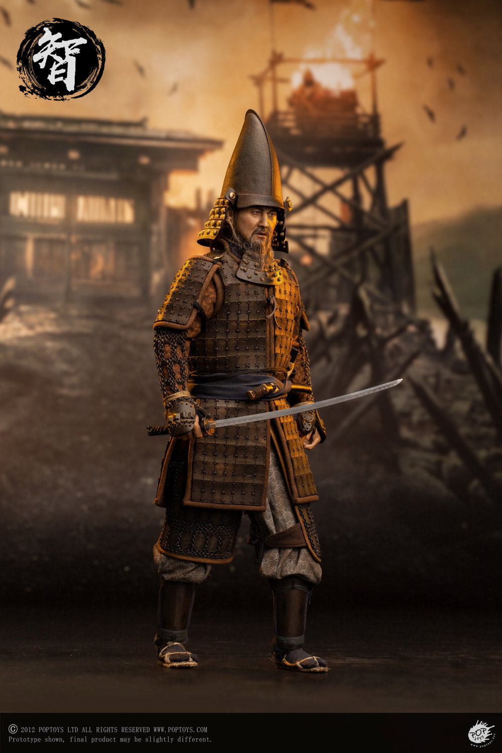 Ashigaru Trio Second Bomb Zhi Ashigaru 100% Alloy Handmade Armor image 5