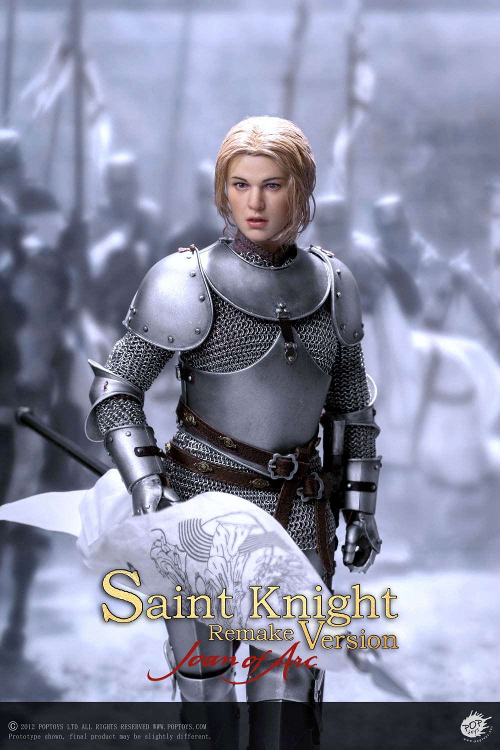 Saint Knight 2.5mm Diameter Handcrafted Chain Armor 100% Metal Armor Joan of Arc 2.0 10th Anniversary image 2