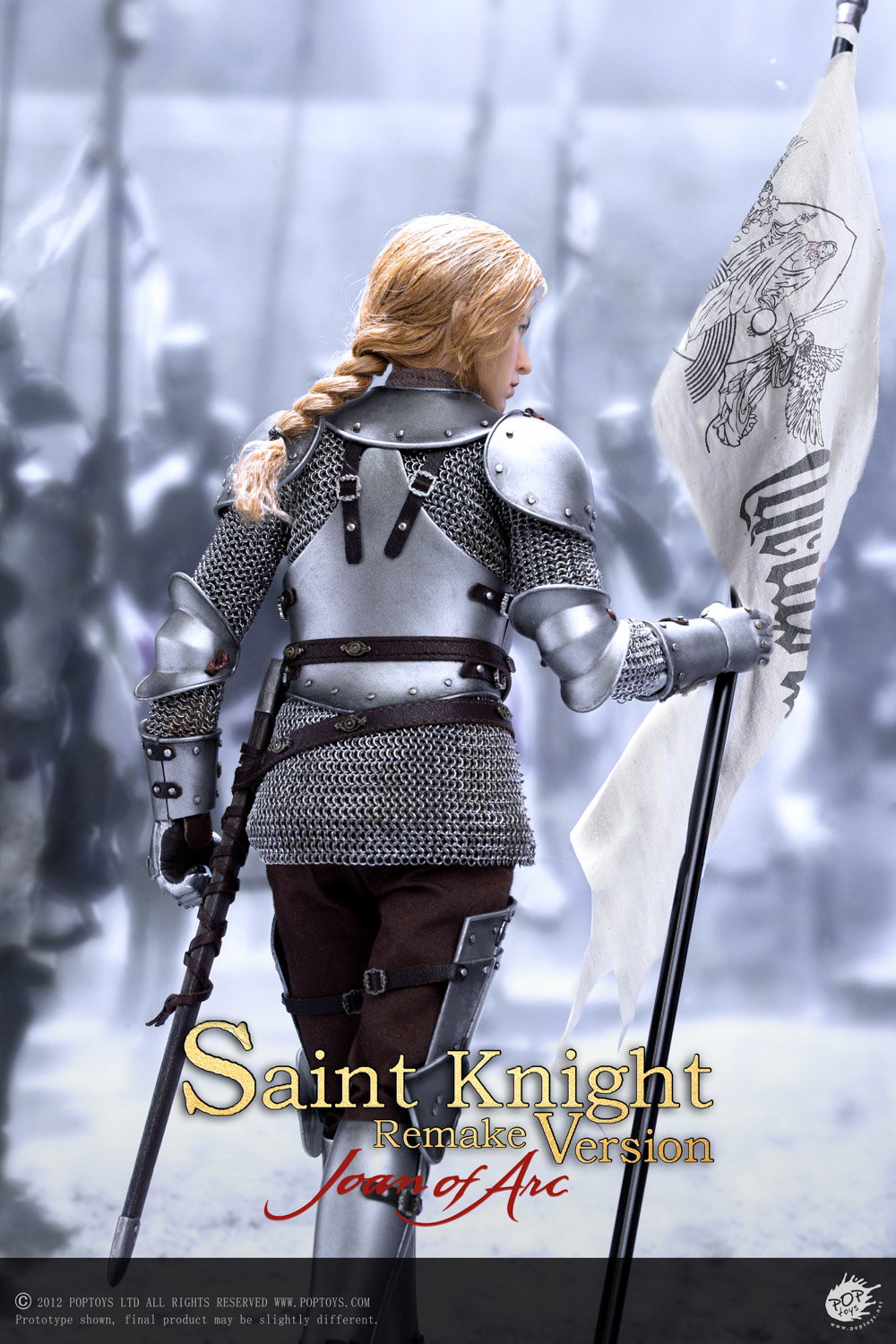 Saint Knight 2.5mm Diameter Handcrafted Chain Armor 100% Metal Armor Joan of Arc 2.0 10th Anniversary image 4