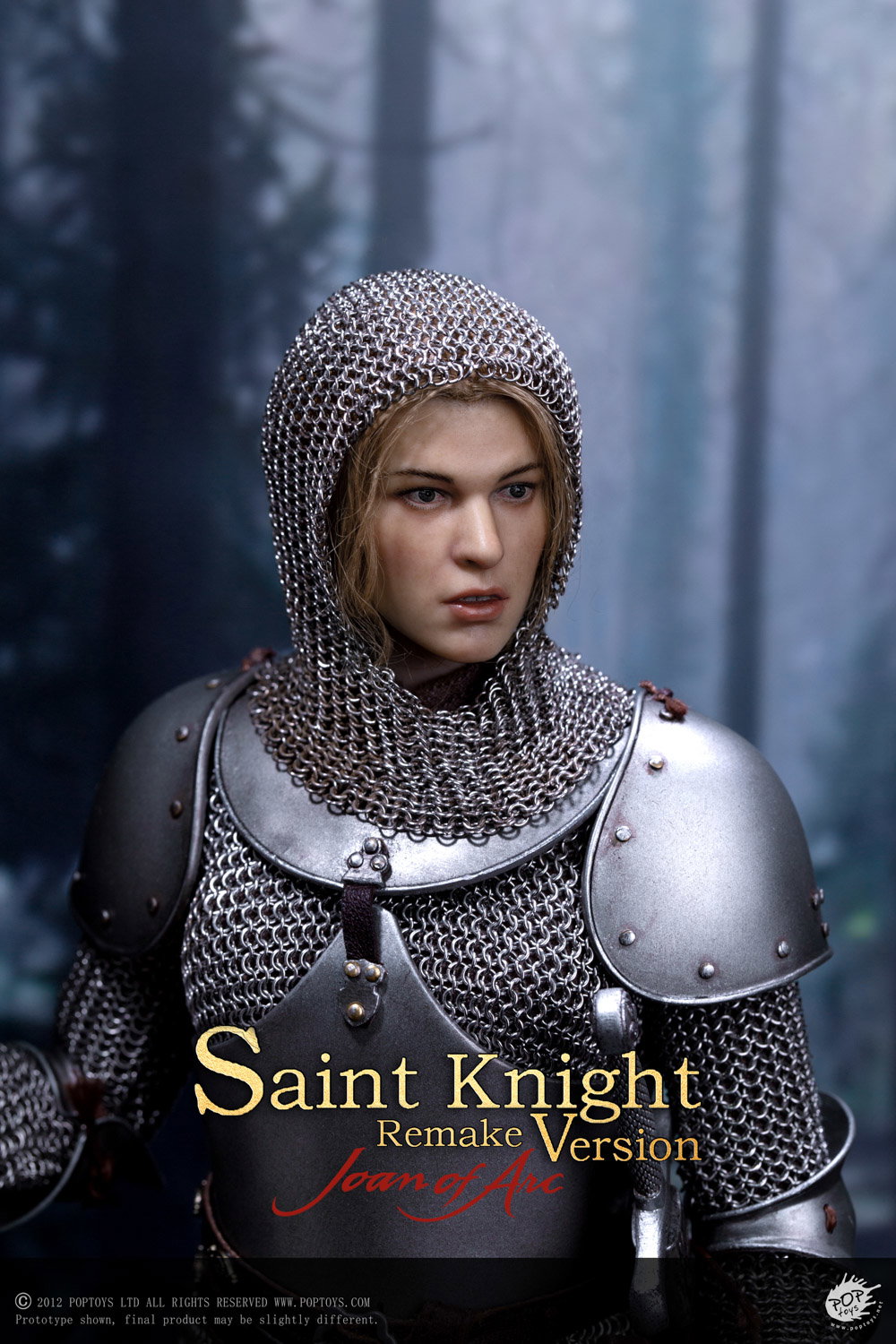 Saint Knight 2.5mm Diameter Handcrafted Chain Armor 100% Metal Armor Joan of Arc 2.0 10th Anniversary image 7