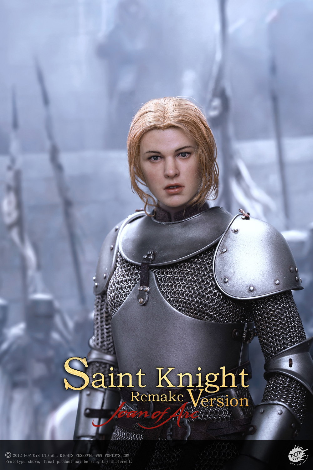 Saint Knight 2.5mm Diameter Handcrafted Chain Armor 100% Metal Armor Joan of Arc 2.0 10th Anniversary image 9