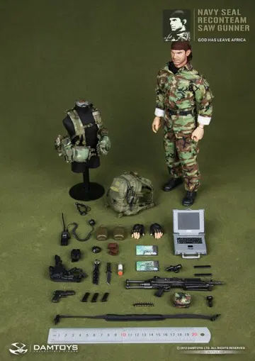 U.S. NAVY SEAL Reconteam SAW Gunner