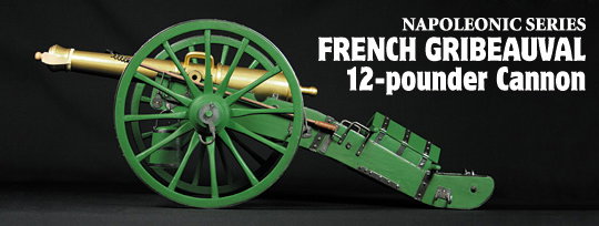 French Gribeauval 12-Pounder Cannon image 2