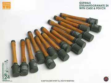 Stielhandgranate 24 with Case&pouch