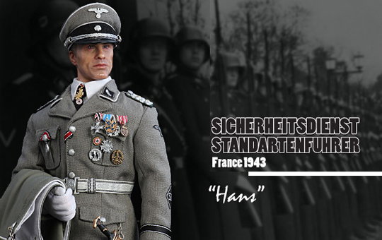 Sicherheitsdienst SS-Standartenfuhrer France 1943 image 2