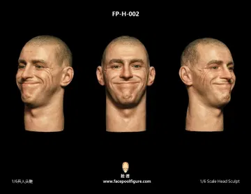 Expression Head - Caucasian H002