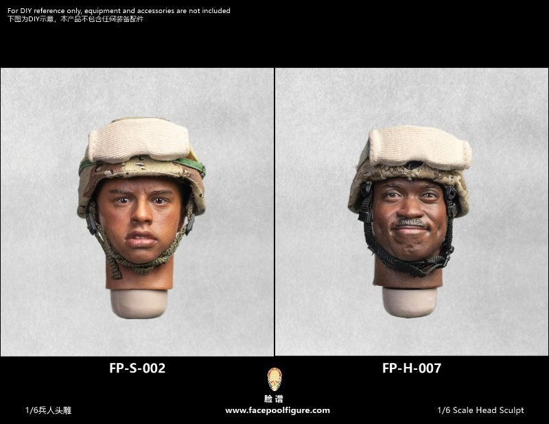 Expression Head - Black H007 image 2