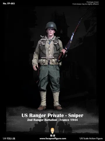 WWII US Ranger Private Sniper