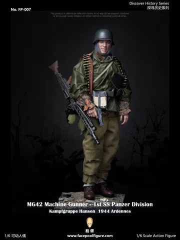 MG42 Machine Gunner at Ardennes