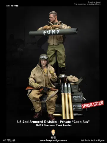 US 2nd Armored Division - Private "Coon Ass"