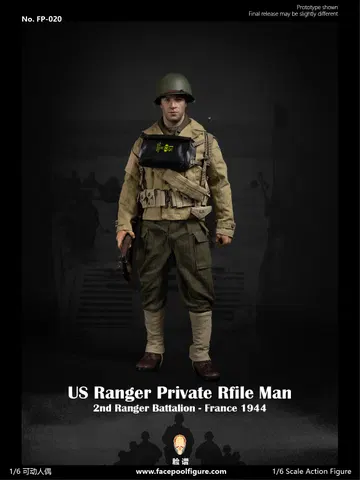 US Ranger Private Rifle Man