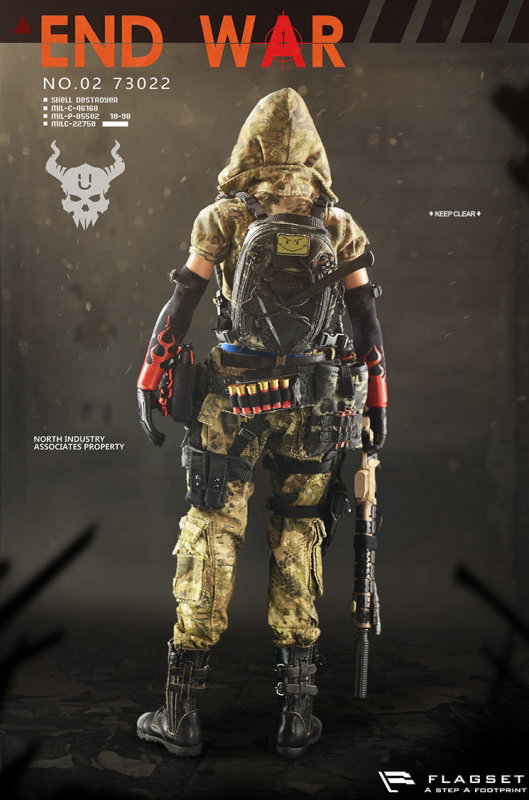 Doomsday War Series - End War Death Squad U Umir with Dog Suit image 8