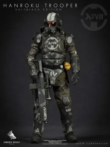 Hanroku Trooper Salt Black Edition