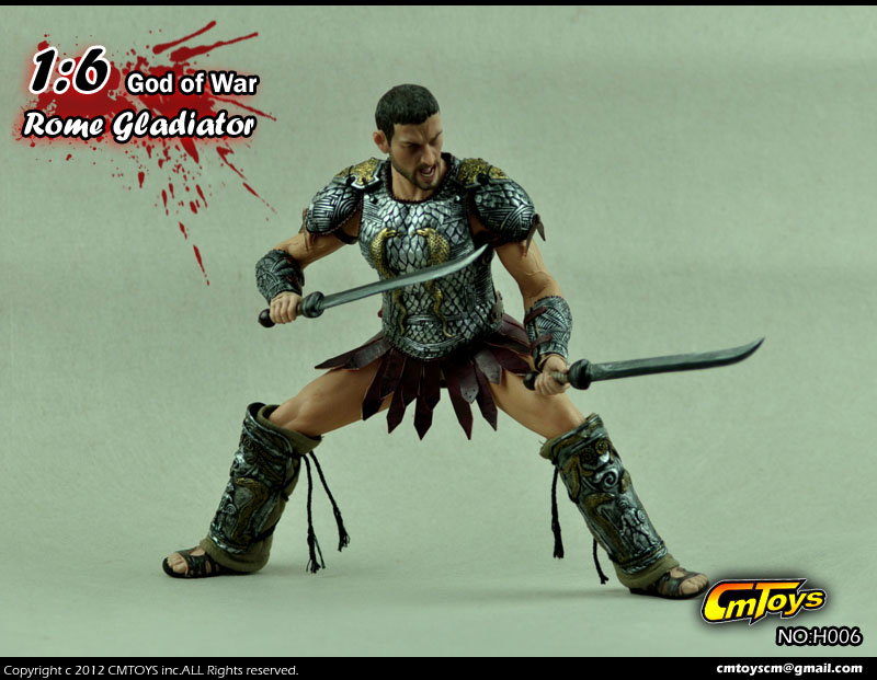 God Of War - Rome Gladiator Set (Silver Version) image 2
