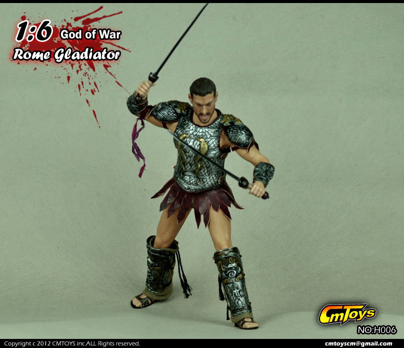 God Of War - Rome Gladiator Set (Silver Version) image 6