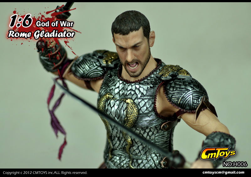 God Of War - Rome Gladiator Set (Silver Version) image 8