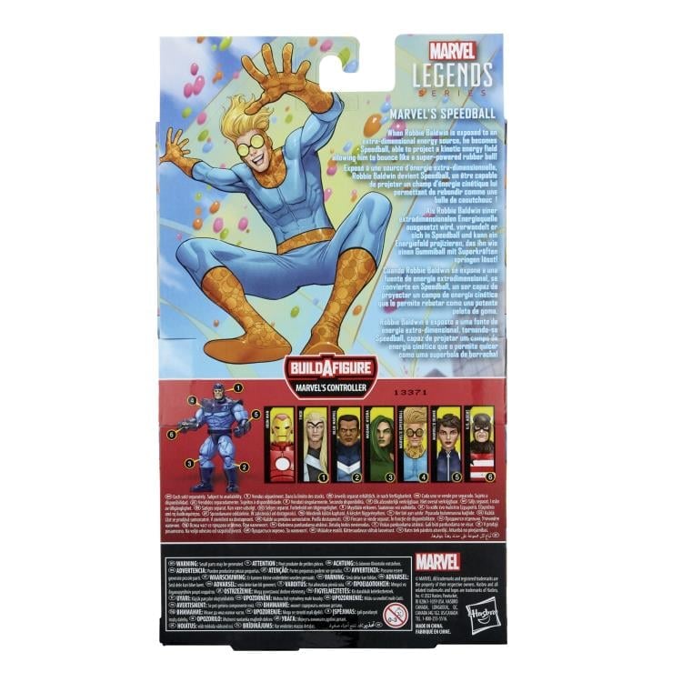 Marvel Legends Marvel's Speedball (Classic) (Marvel's Controller BAF) image 9