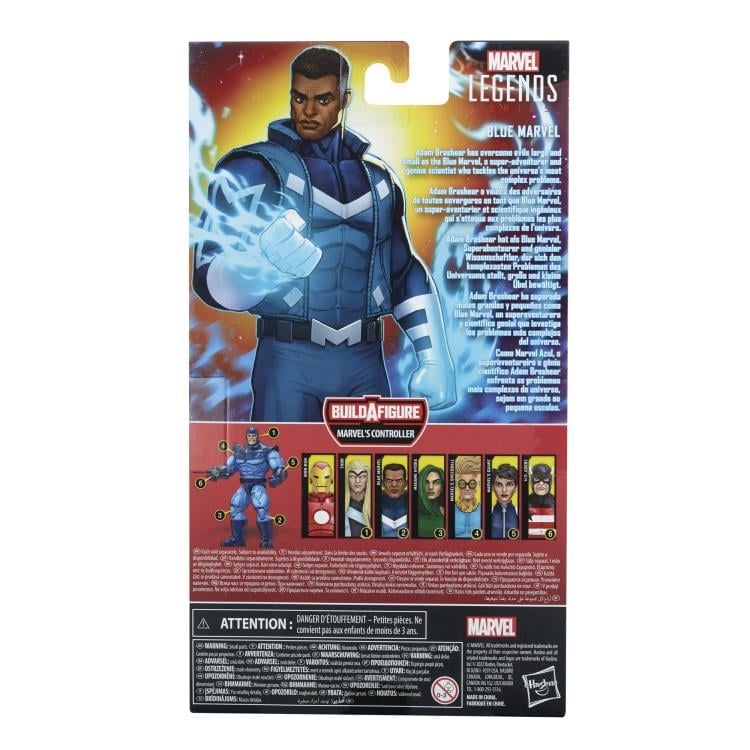 Marvel Legends Blue Marvel (Classic) (Marvel's Controller BAF) image 9