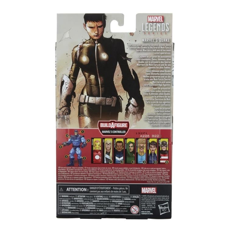 Secret Warriors Marvel Legends Marvel's Quake (Marvel's Controller BAF) image 10