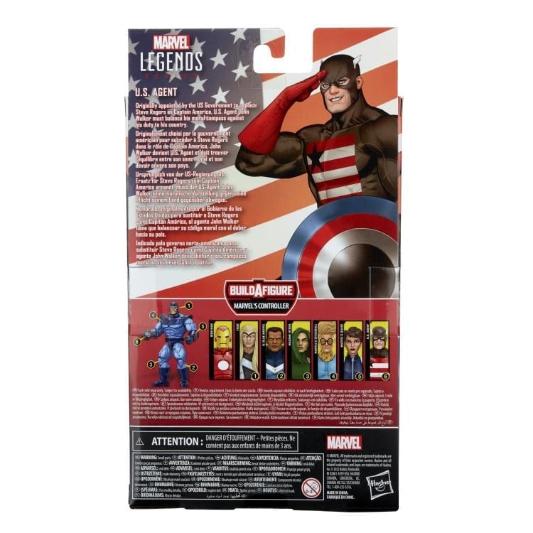 Marvel Legends U.S. Agent (Classic) (Marvel's Controller BAF) image 9