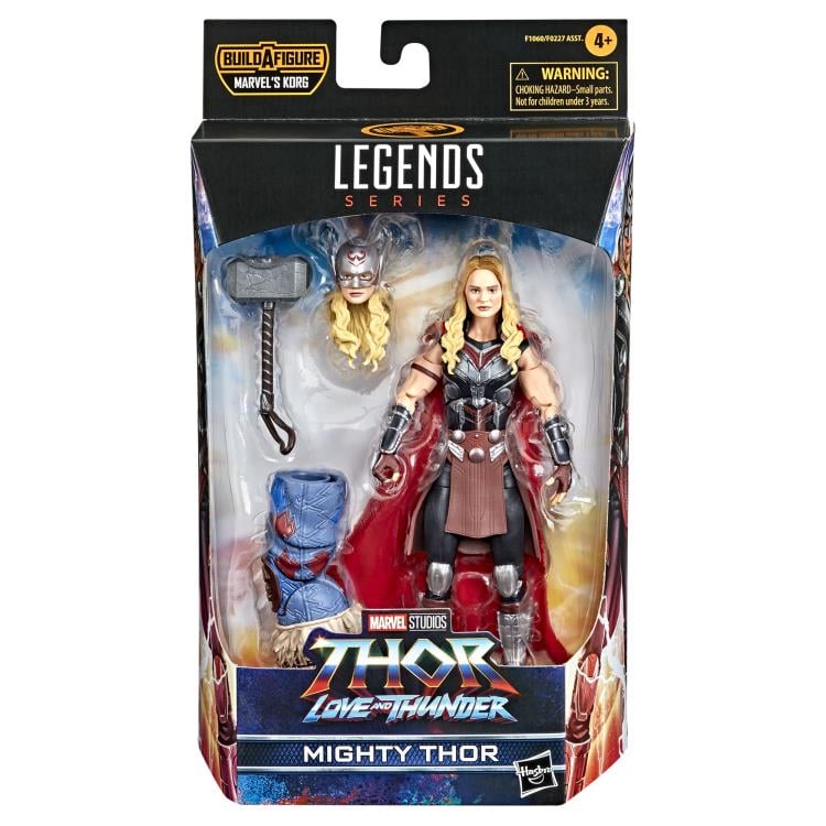Thor: Love and Thunder Marvel Legends The Mighty Thor (Marvel's Korg BAF) image 10
