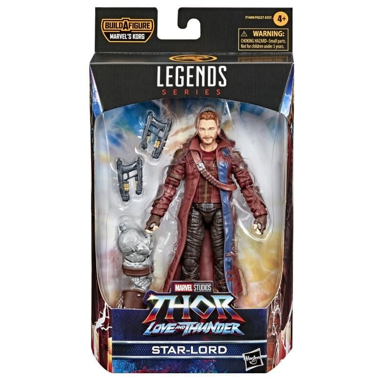 Thor: Love and Thunder Marvel Legends Star-Lord (Marvel's Korg BAF) image 8