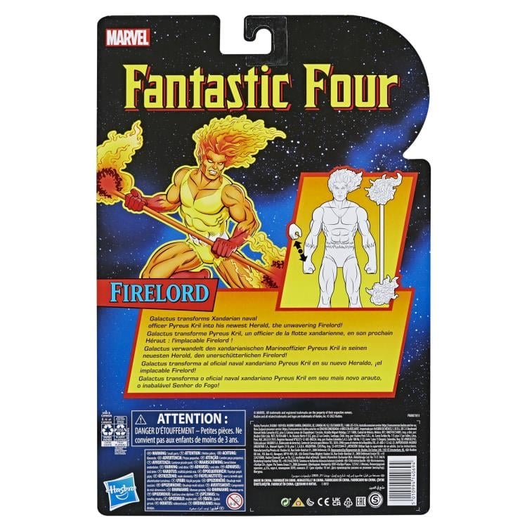 Fantastic Four Marvel Legends Retro Collection Firelord image 9