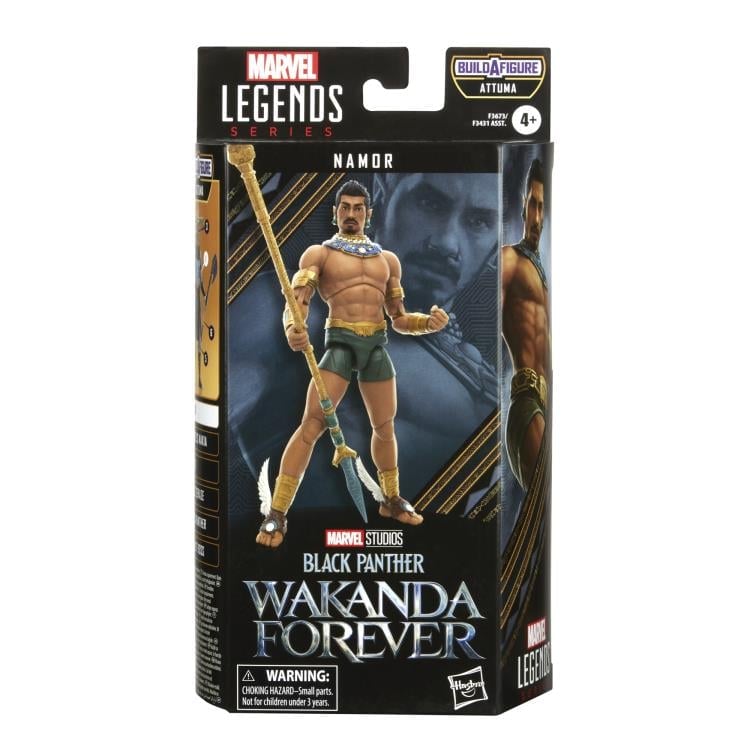 Black Panther: Wakanda Forever Marvel Legends Namor (Attuma BAF) image 7