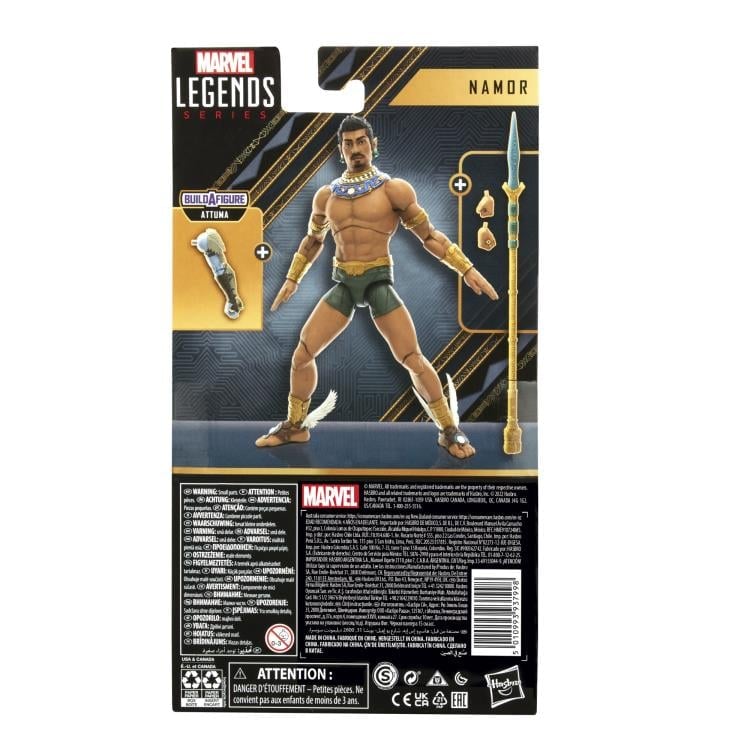 Black Panther: Wakanda Forever Marvel Legends Namor (Attuma BAF) image 8