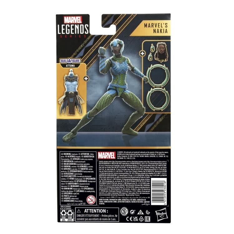 Black Panther: Wakanda Forever Marvel Legends Nakia (Attuma BAF) image 10