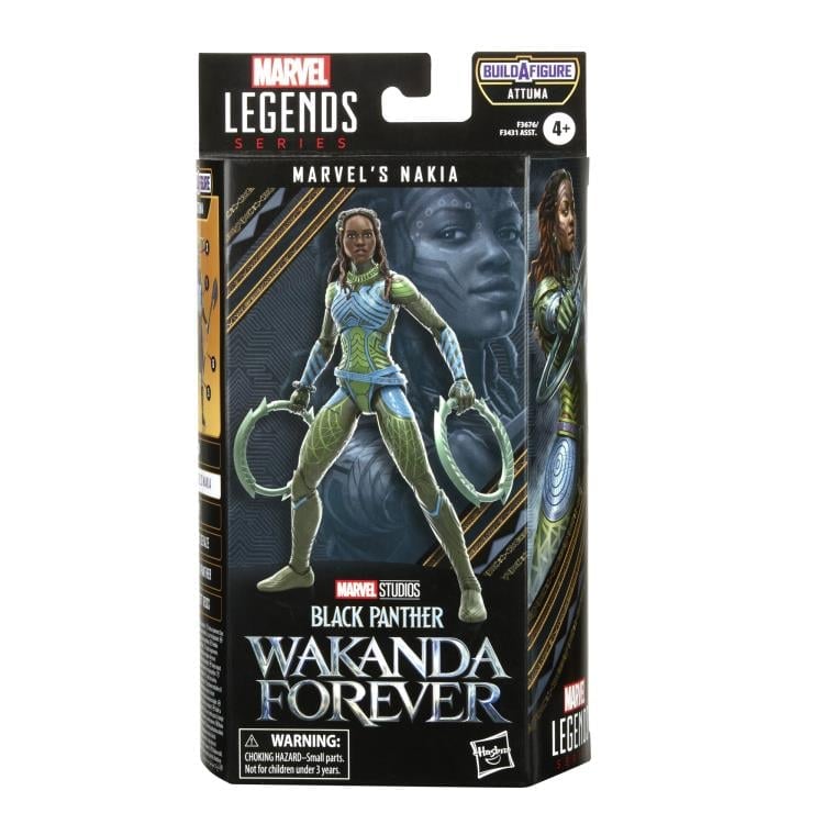 Black Panther: Wakanda Forever Marvel Legends Nakia (Attuma BAF) image 9