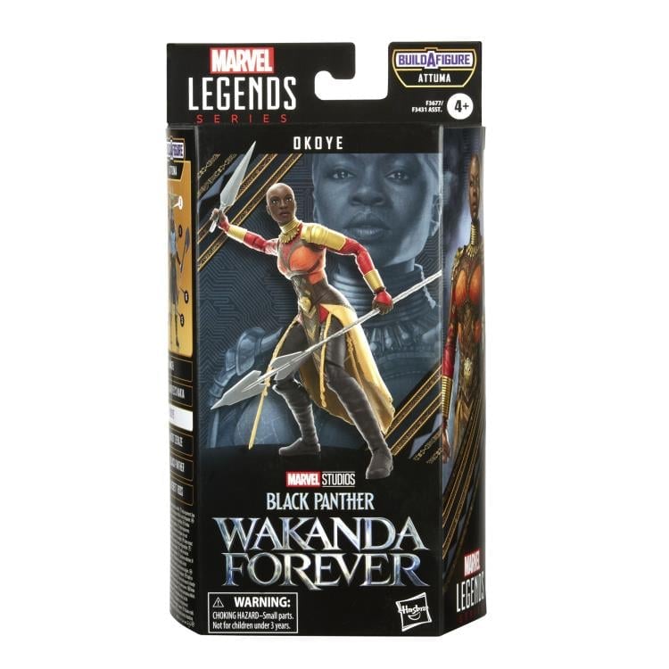 Black Panther: Wakanda Forever Marvel Legends Okoye (Attuma BAF) image 8