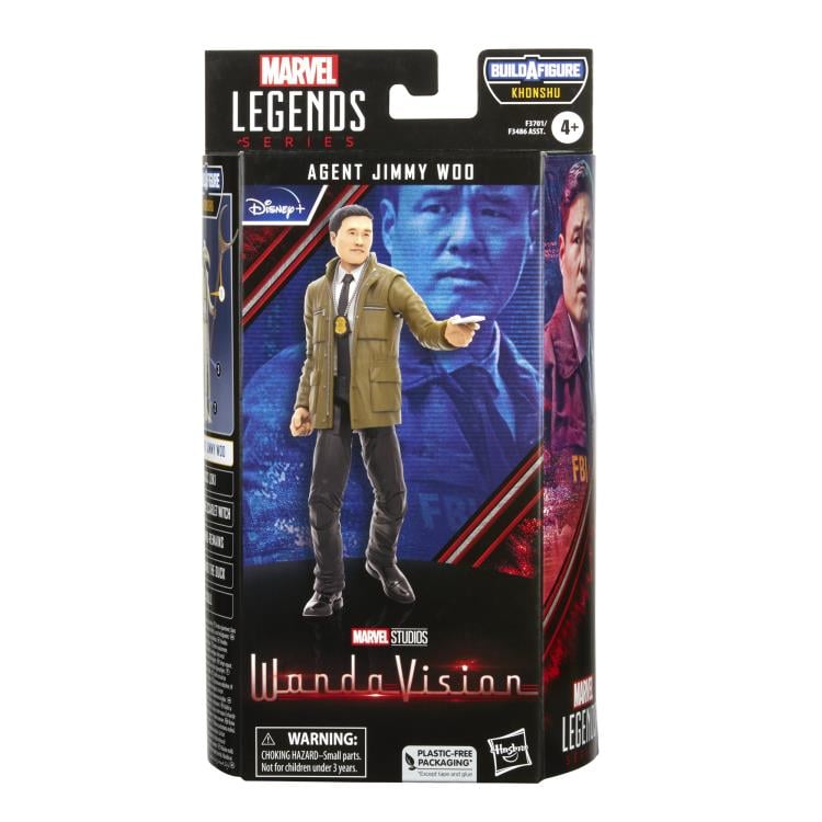 WandaVision Marvel Legends Agent Jimmy Woo (Khonshu BAF) image 7