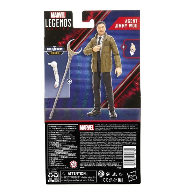 WandaVision Marvel Legends Agent Jimmy Woo (Khonshu BAF) image 8