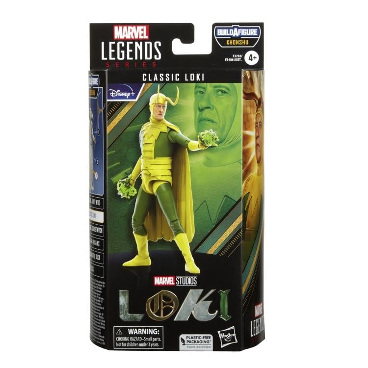 Loki Marvel Legends Classic Loki (Khonshu BAF) image 8