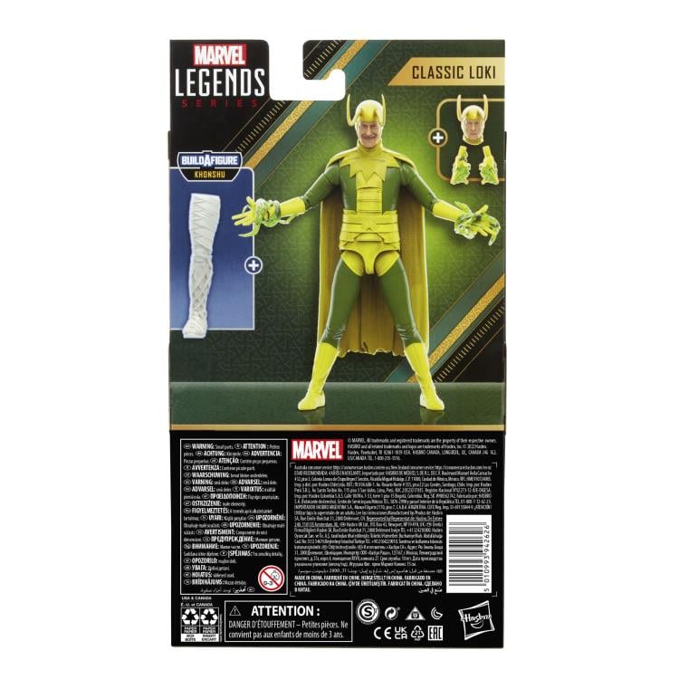 Loki Marvel Legends Classic Loki (Khonshu BAF) image 9