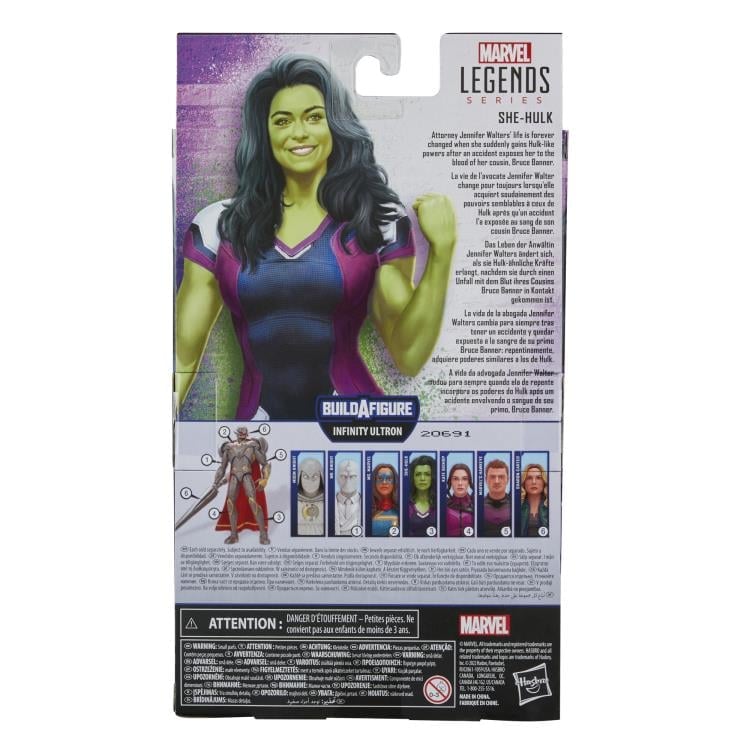 She-Hulk Marvel Legends She-Hulk (Infinity Ultron BAF) image 9