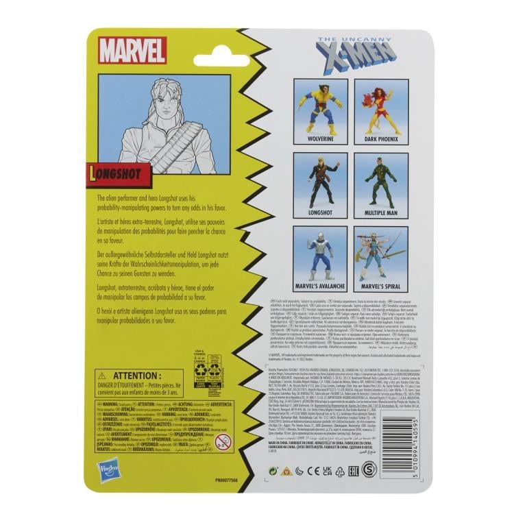 The Uncanny X-Men Marvel Legends Retro Collection Longshot image 9