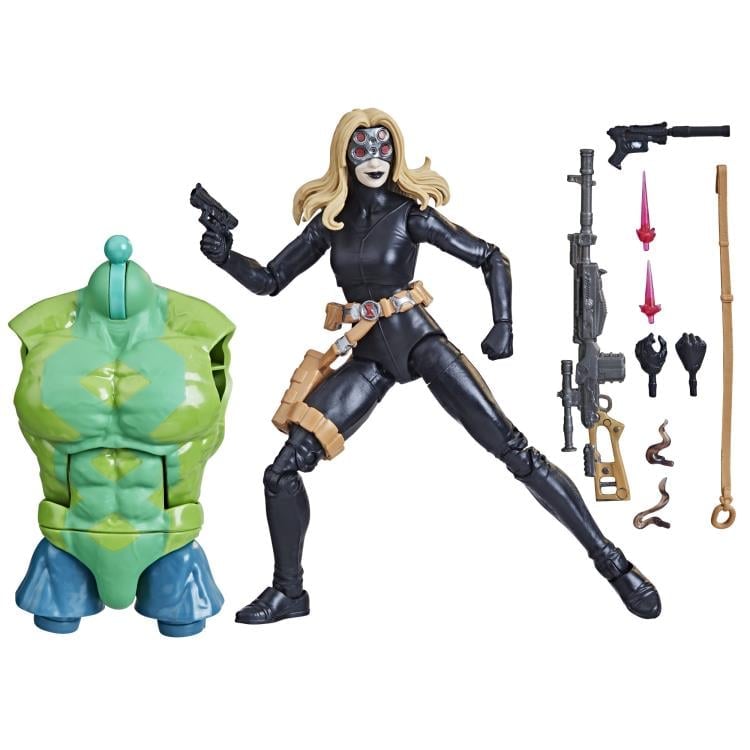 The Avengers (Classic Comic) Marvel Legends Yelena Belova Black Widow (Puff Adder BAF) image 4